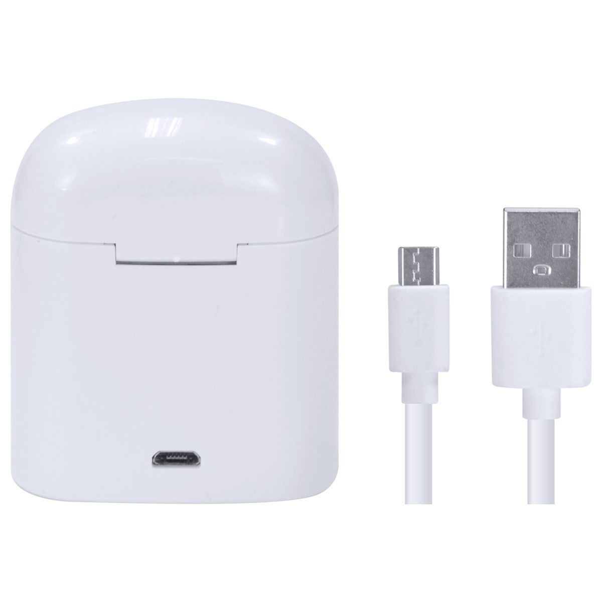 FONE DE OUVIDO BLUETOOTH EASY W1+ TWS TRUE WIRELESS - BRANCO - Imagem 9