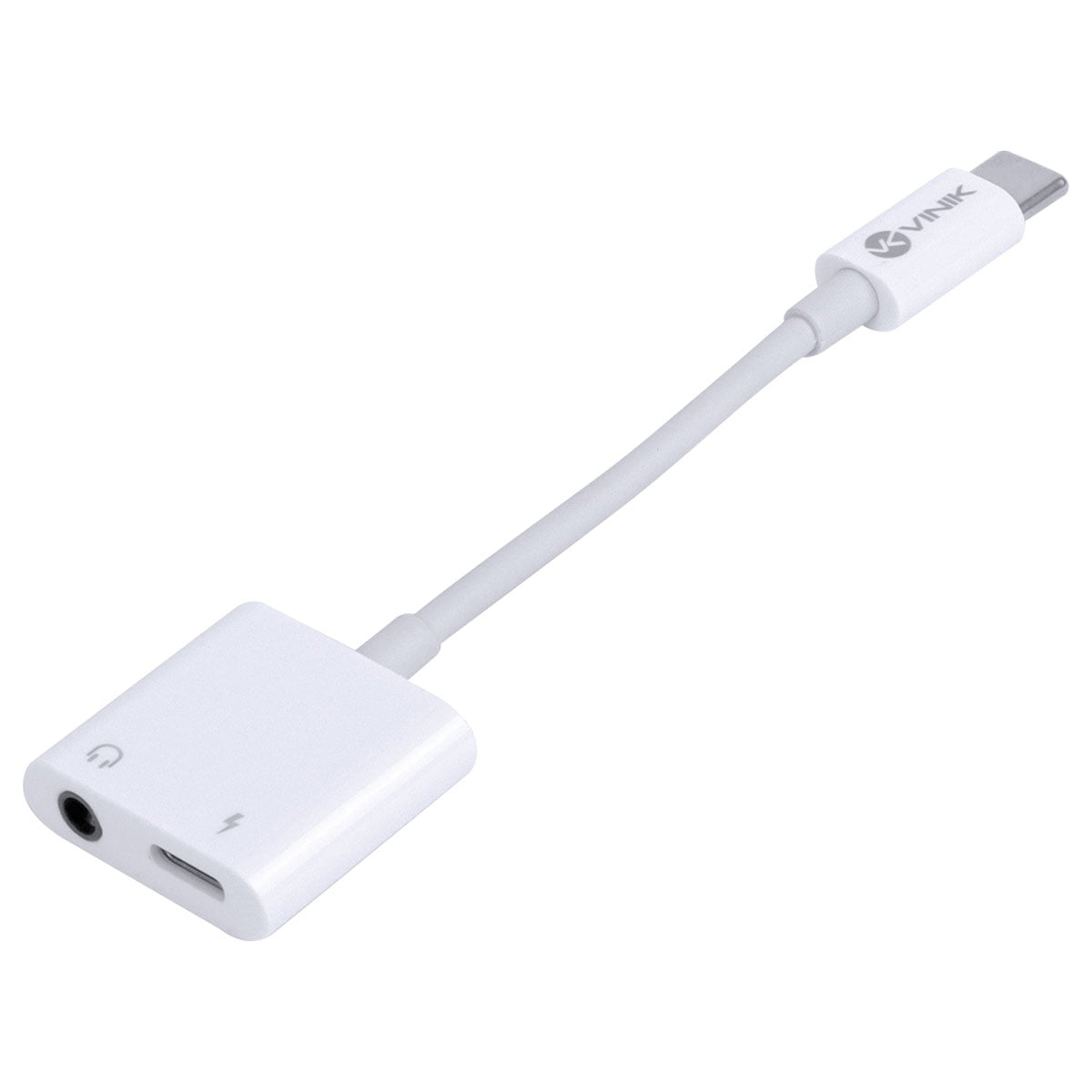 ADAPTADOR FONE DE OUVIDO CELULAR AUDIO P2 3.5MM + CARREGADOR PARA USB TIPO C - ADPATC7.1 - Imagem 2