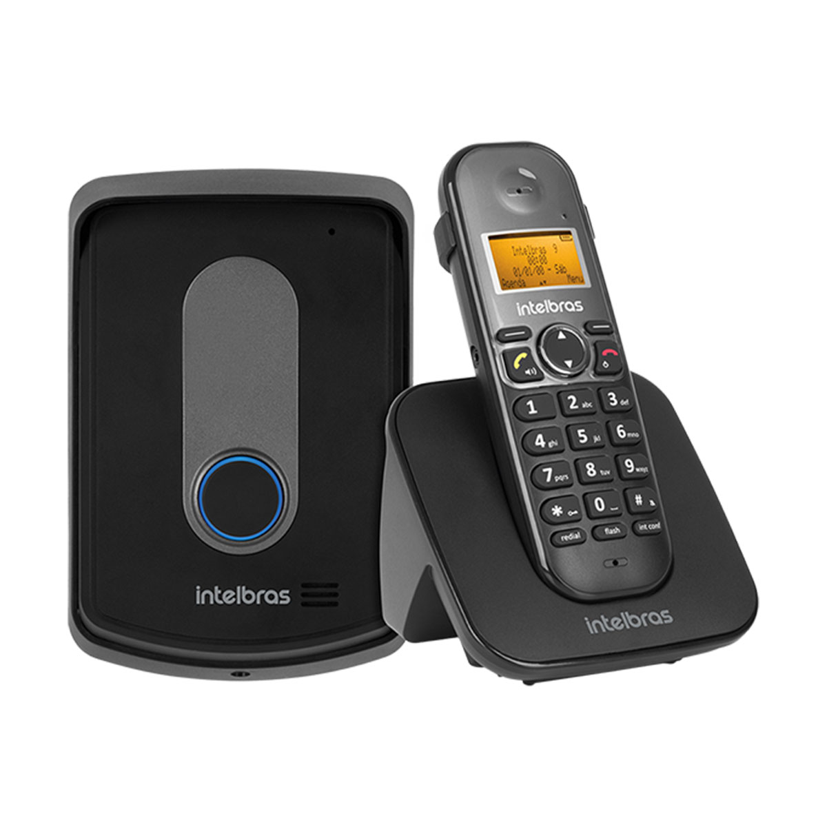 INTERFONE E TELEFONE SEM FIO COM RAMAL EXTERNO TIS 5010 4521102 - Imagem 3