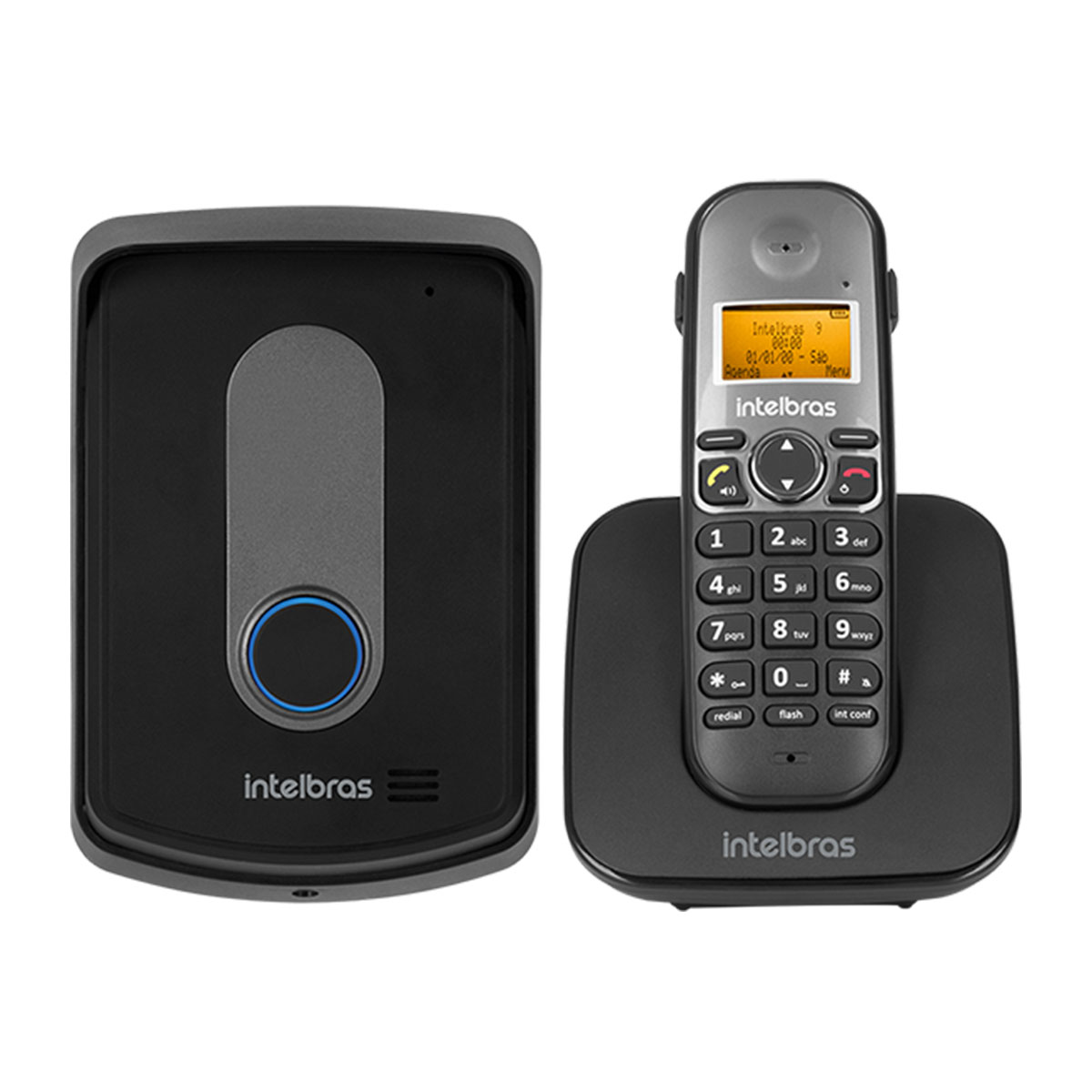 INTERFONE E TELEFONE SEM FIO COM RAMAL EXTERNO TIS 5010 4521102 - Imagem 4