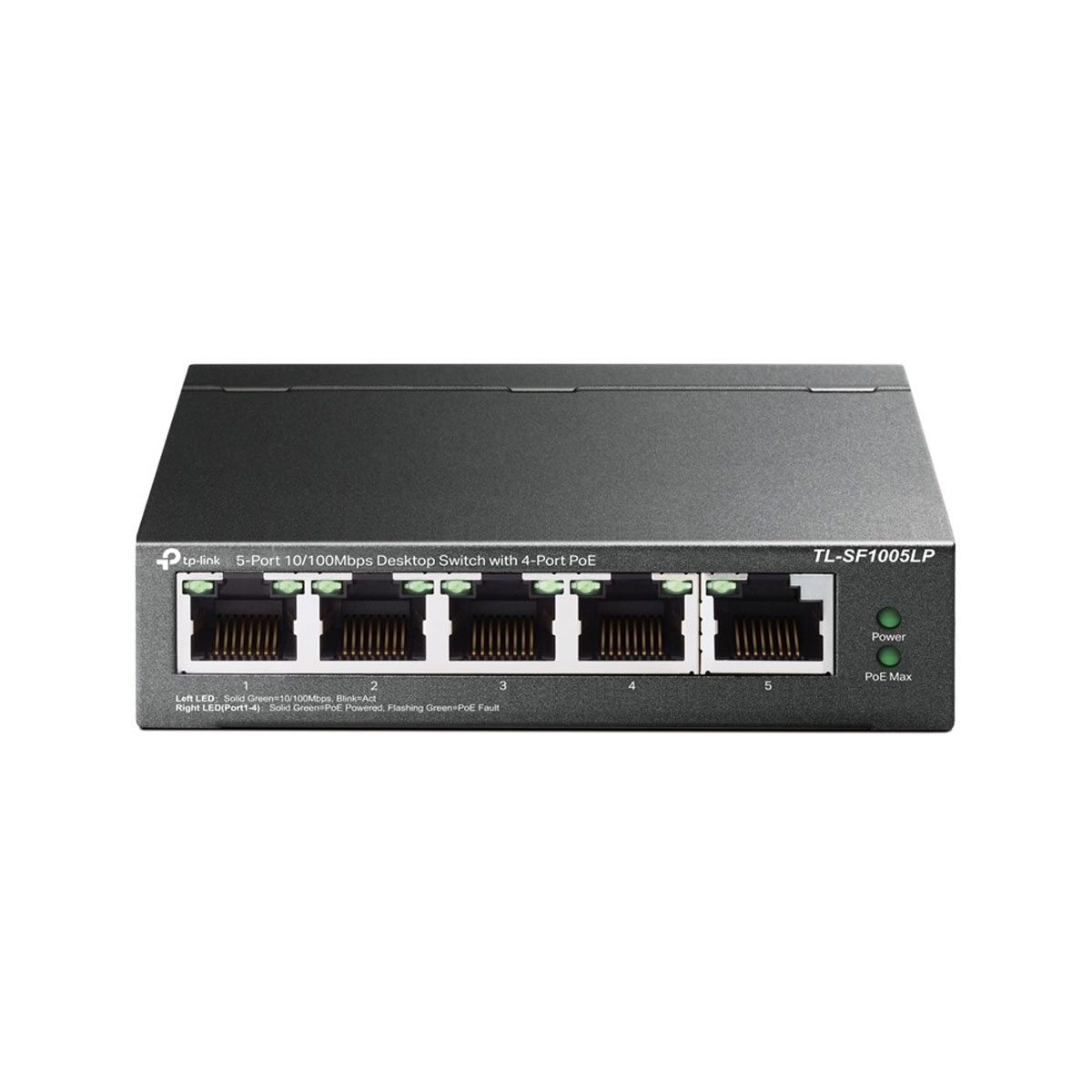SWITCH 05 PORTAS TL-SF1005LP FAST POE - Imagem 2