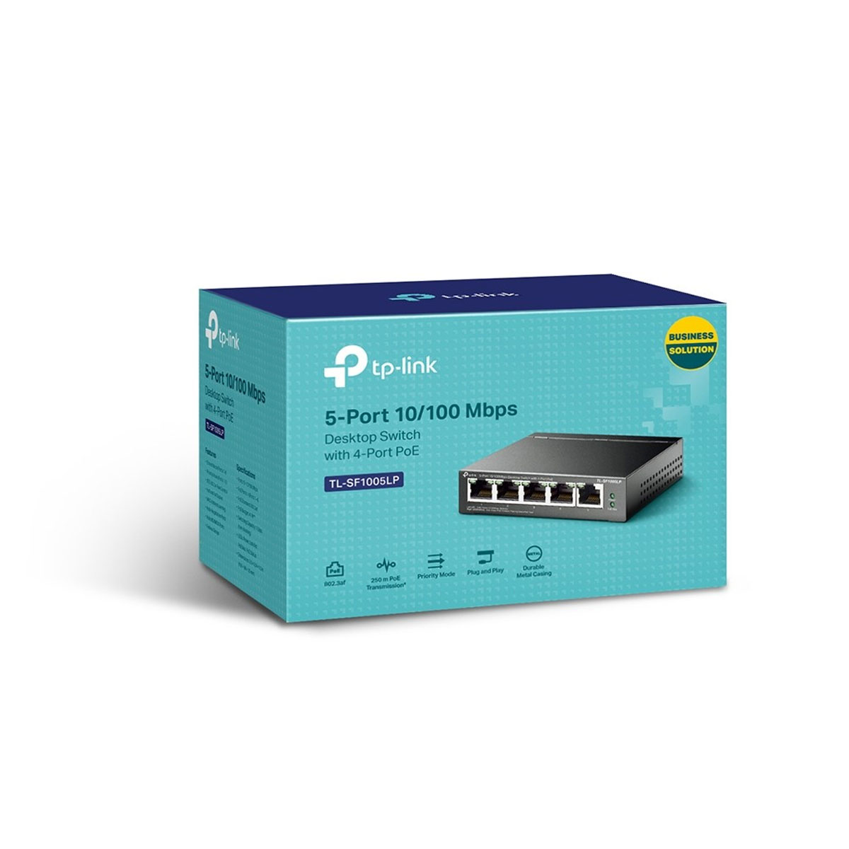 SWITCH 05 PORTAS TL-SF1005LP FAST POE - Imagem 5