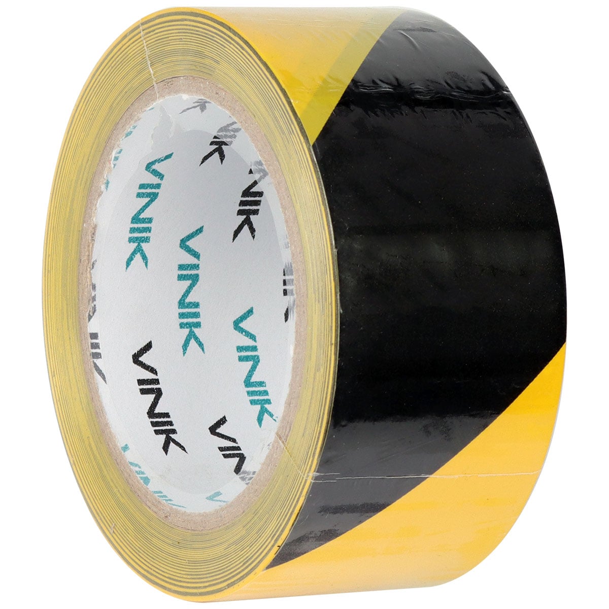 FITA PARA DEMARCACAO DE SOLO ZEBRADA 48MM X 30M - Imagem 2