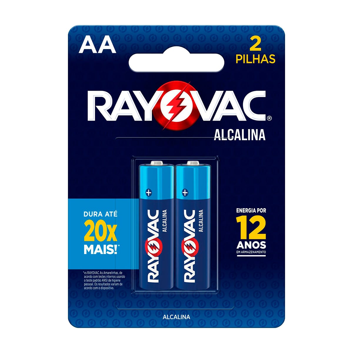 PILHA ALCALINA AA COM 2 20853 - Imagem 2