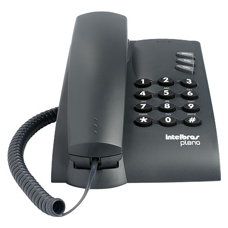TELEFONE PLENO C/ FIO PRETO SEM CHAVE 4080051 - Imagem 2