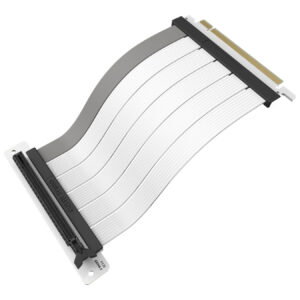 CABO RISER COOLER MASTER V2 PCIE 4.0 X16 200MM BRANCO | MCA-U002R-WPCI40-200