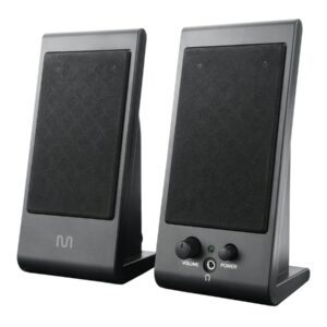 CAIXAS DE SOM 2.0 3W RMS ALIMENTAÇÃO USB CONEXÃO P2 CONTROLE VOLUME - SP009