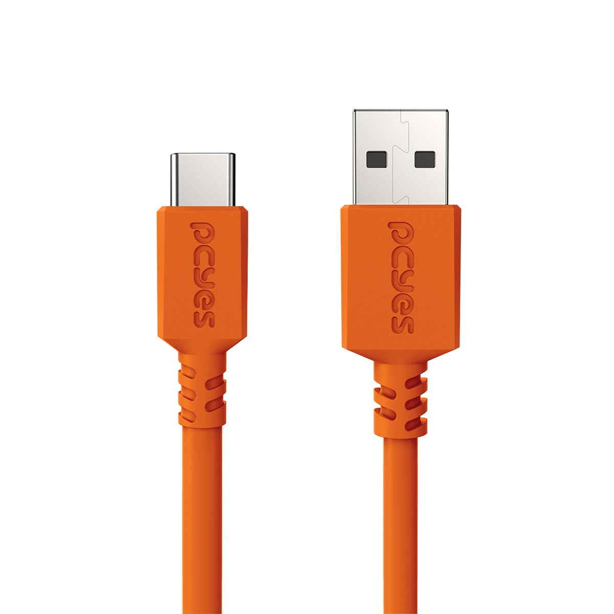 CABO PARA CAIXA JBL E CELULAR CARREGAMENTO USB A 2.0 MACHO P/ USB TIPO-C - LARANJA - 2 METROS - CBPY02L - Imagem 3