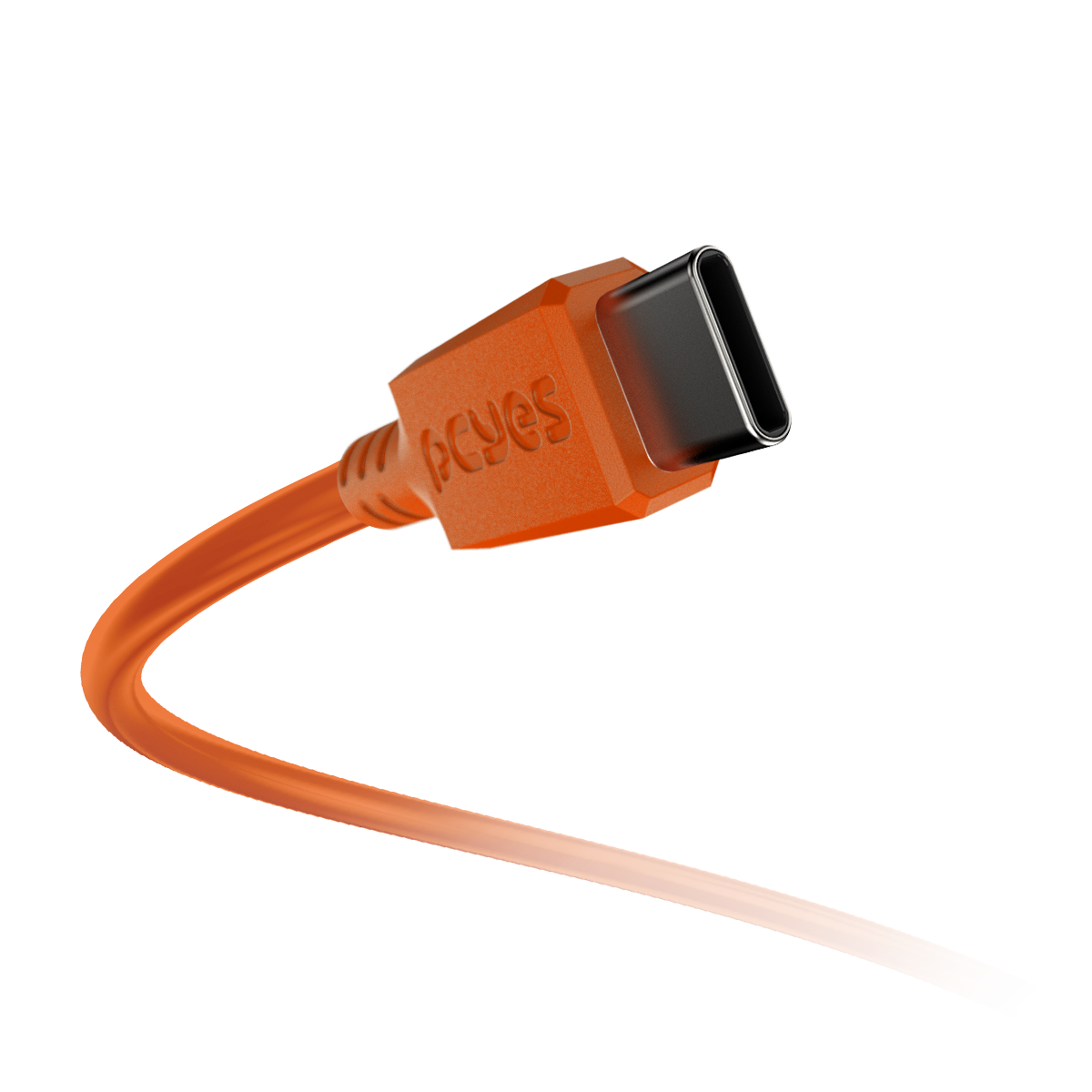 CABO PARA CAIXA JBL E CELULAR CARREGAMENTO USB A 2.0 MACHO P/ USB TIPO-C - LARANJA - 2 METROS - CBPY02L - Imagem 4