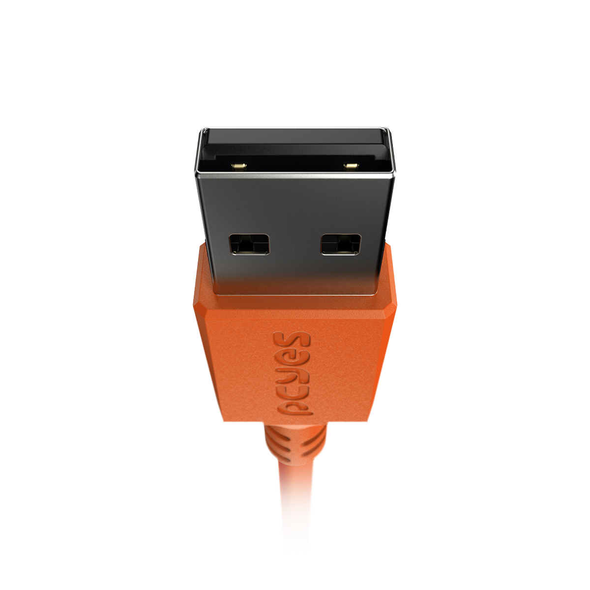 CABO PARA CAIXA JBL E CELULAR CARREGAMENTO USB A 2.0 MACHO P/ USB TIPO-C - LARANJA - 2 METROS - CBPY02L - Imagem 5