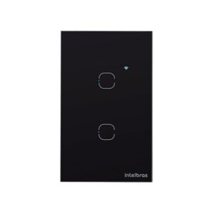 INTERRUPTOR SMART ZIGBEE TOUCH 2 PRETO EZS 1002 4850048