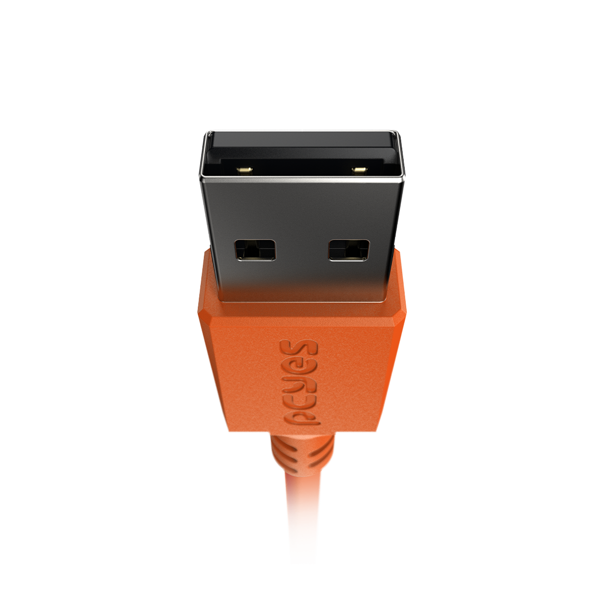 CABO PARA CAIXA JBL CARREGAMENTO MICRO USB PARA USB A 2.0 - LARANJA - 2M - PMUAM-2L - Imagem 5