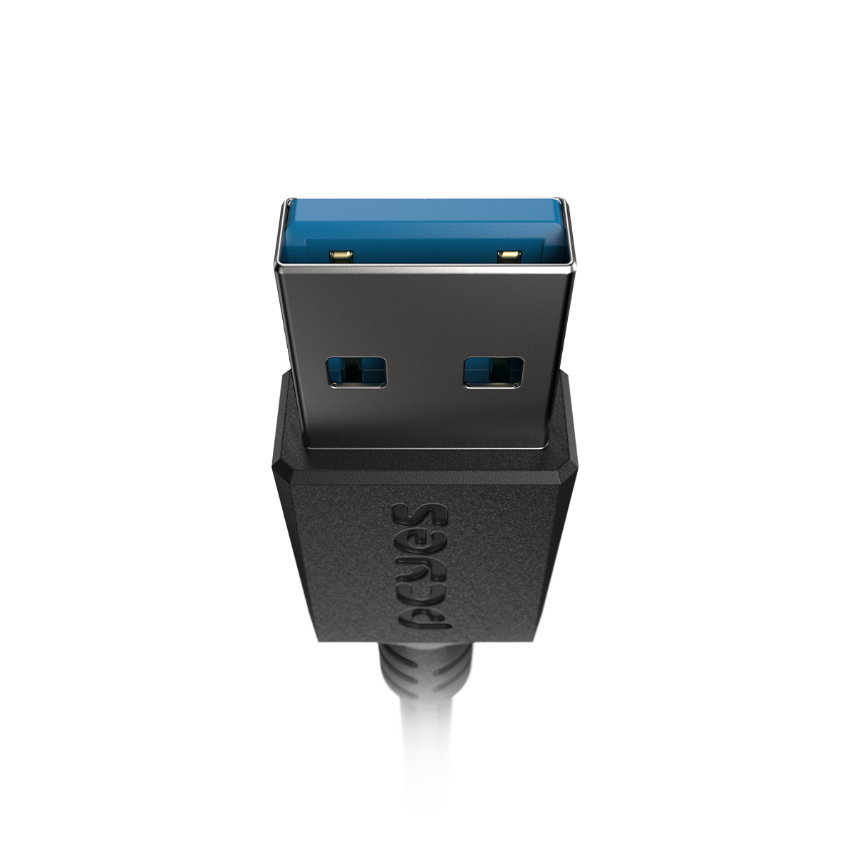 CABO DE DADOS USB A PARA USB A 3.0 28AWG - 2 METROS - PUAM3-2 - Imagem 5