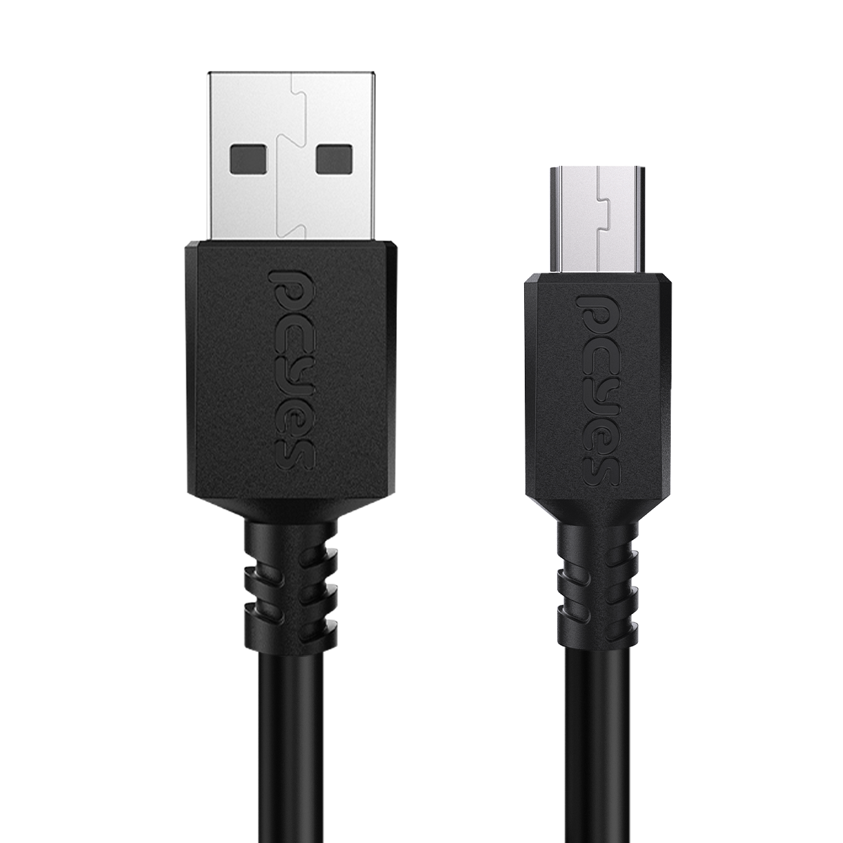CABO PARA CELULAR CAMERA GPS CARREGAMENTO USB A 2.0 PARA MINI USB B 2.0 - PRETO - 1 METRO - PUANM2-1 - Imagem 3