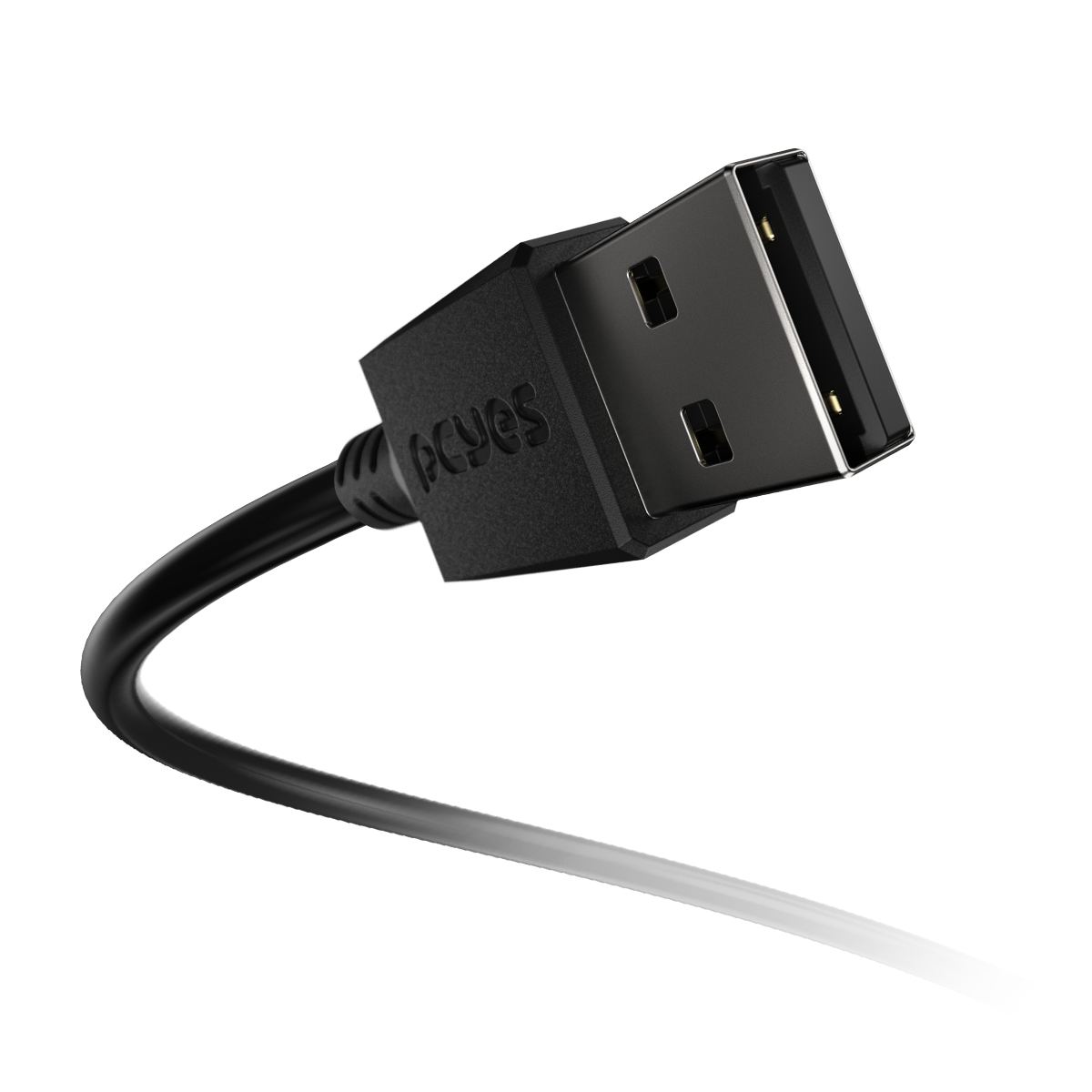 CABO PARA CELULAR CAMERA GPS CARREGAMENTO USB A 2.0 PARA MINI USB B 2.0 - PRETO - 1 METRO - PUANM2-1 - Imagem 4