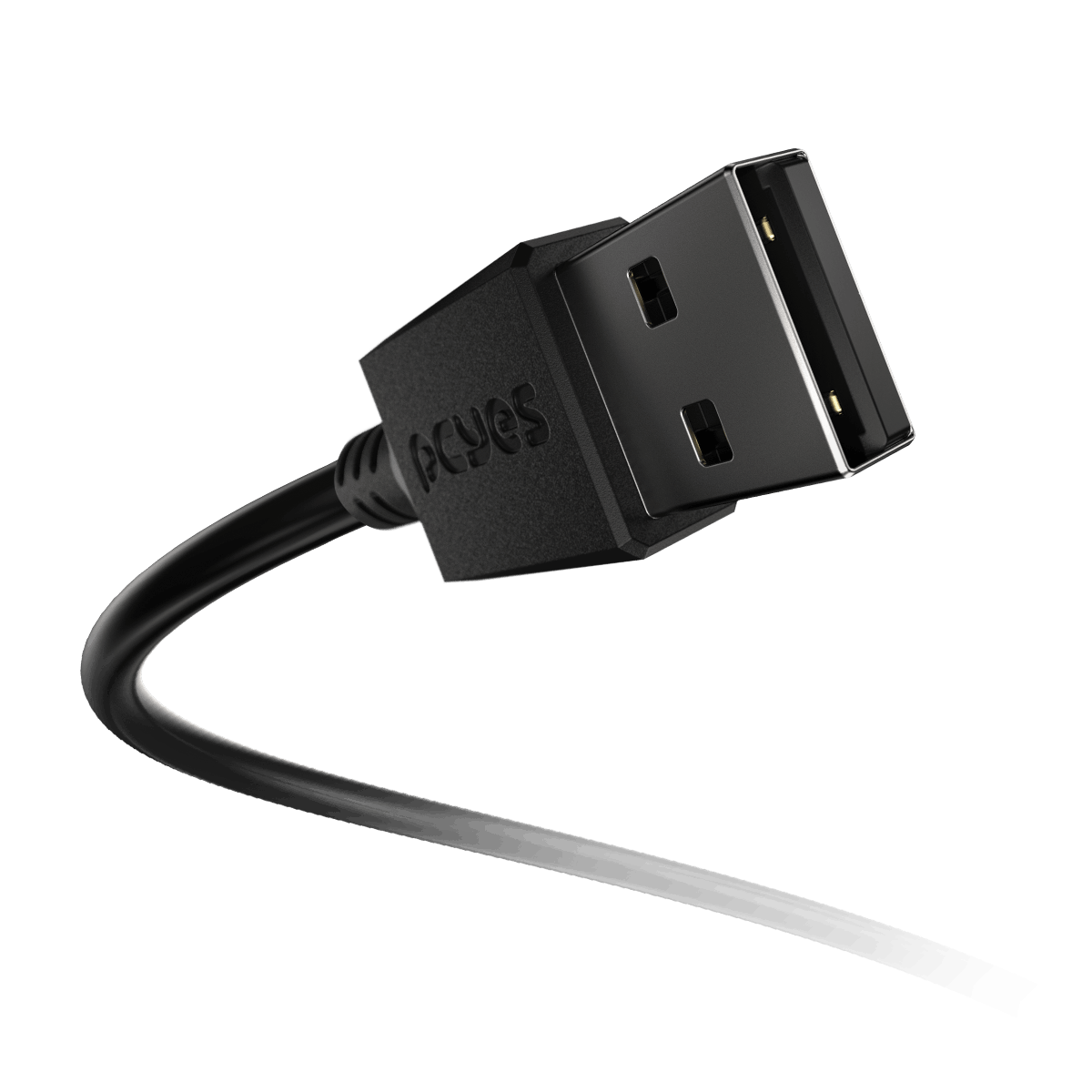 CABO PARA CELULAR CAMERA GPS CARREGAMENTO USB A 2.0 PARA MINI USB B 2.0 - PRETO - 2 METROS - PUANM2-2 - Imagem 4