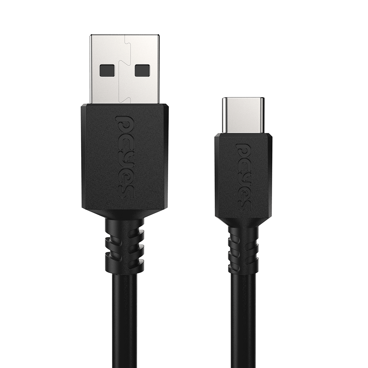 CABO PARA CELULAR CARREGAMENTO DADOS USB A 2.0 MACHO PARA USB TIPO-C - PRETO - 50 CM - PUACP-05 - Imagem 3