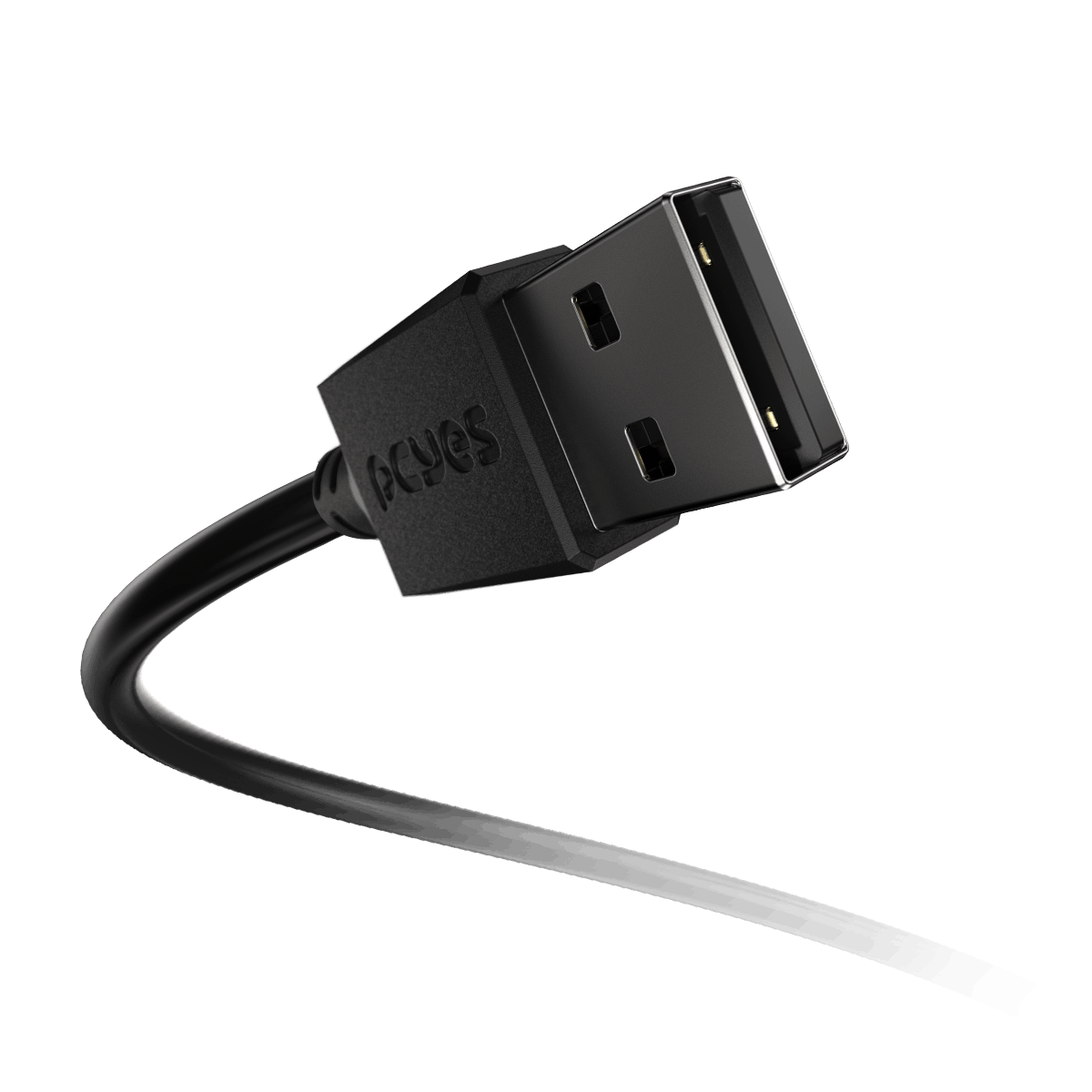 CABO PARA CELULAR CARREGAMENTO DADOS USB A 2.0 MACHO PARA USB TIPO-C - PRETO - 50 CM - PUACP-05 - Imagem 4