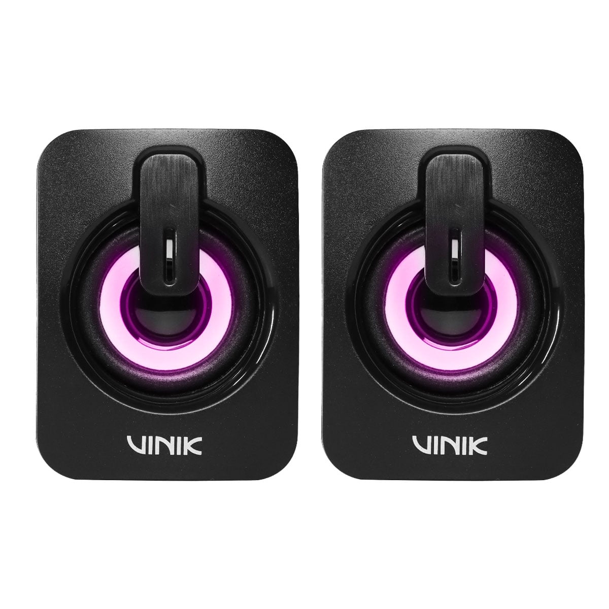CAIXA DE SOM GAMER VINIK GALAXY 6W 2.0 LED RAINBOW - VSPKG6WGL - Imagem 3
