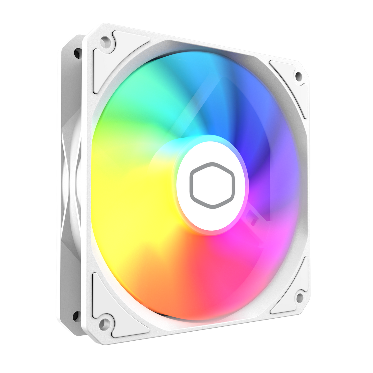COOLER FAN PARA GABINETE COOLER MASTER MF120 LITE ARGB BRANCO 120MM | MFW-B2DW-17NPA-R1